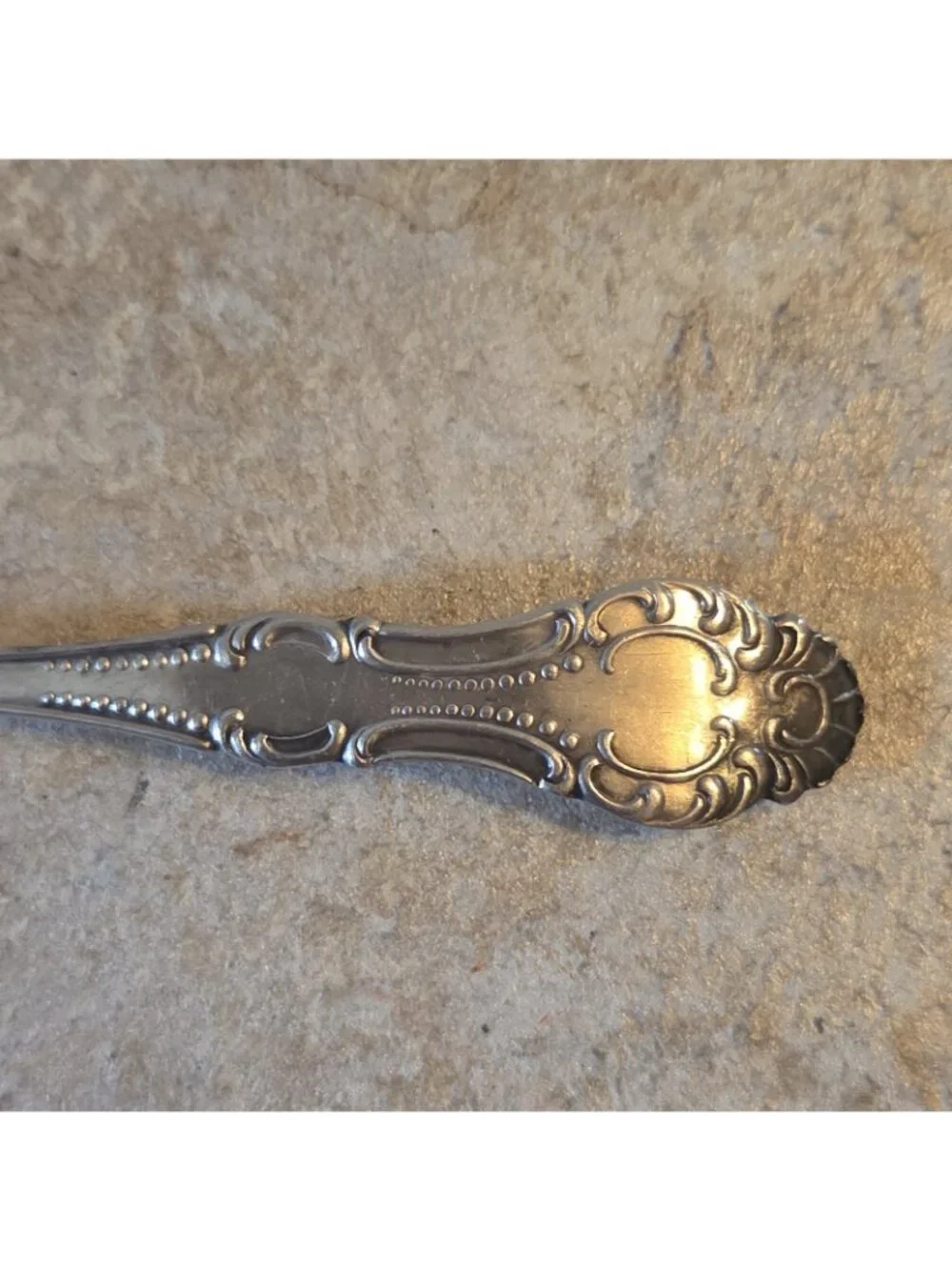 Cocktail Pickle Fork Wm Rogers & Son Silver-plate Hamden Ornate Gorgeous